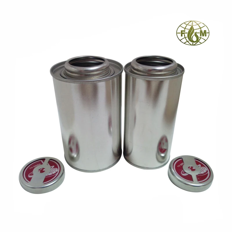 Оптовая продажа, герметичная металлическая жестяная банка с нажимной крышкой