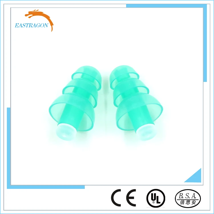 Защита слуха уха силикона беруши Защитников