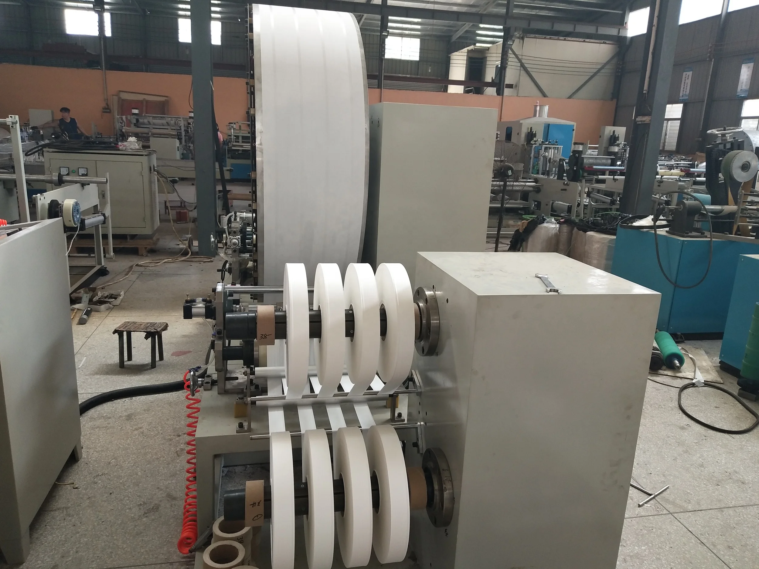 New equipment and high speed automatic rolling paper making machine