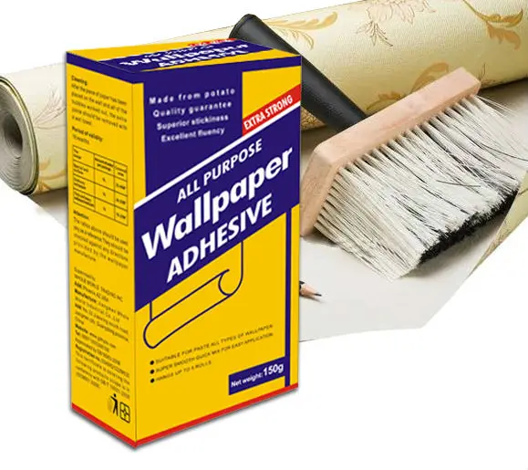 
easy to use wallpaper adhesive powder 