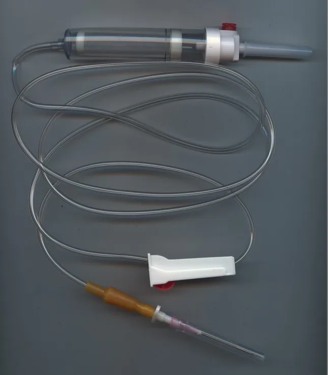 Disposable Blood Transfusion Set With Needle For Hypodermic