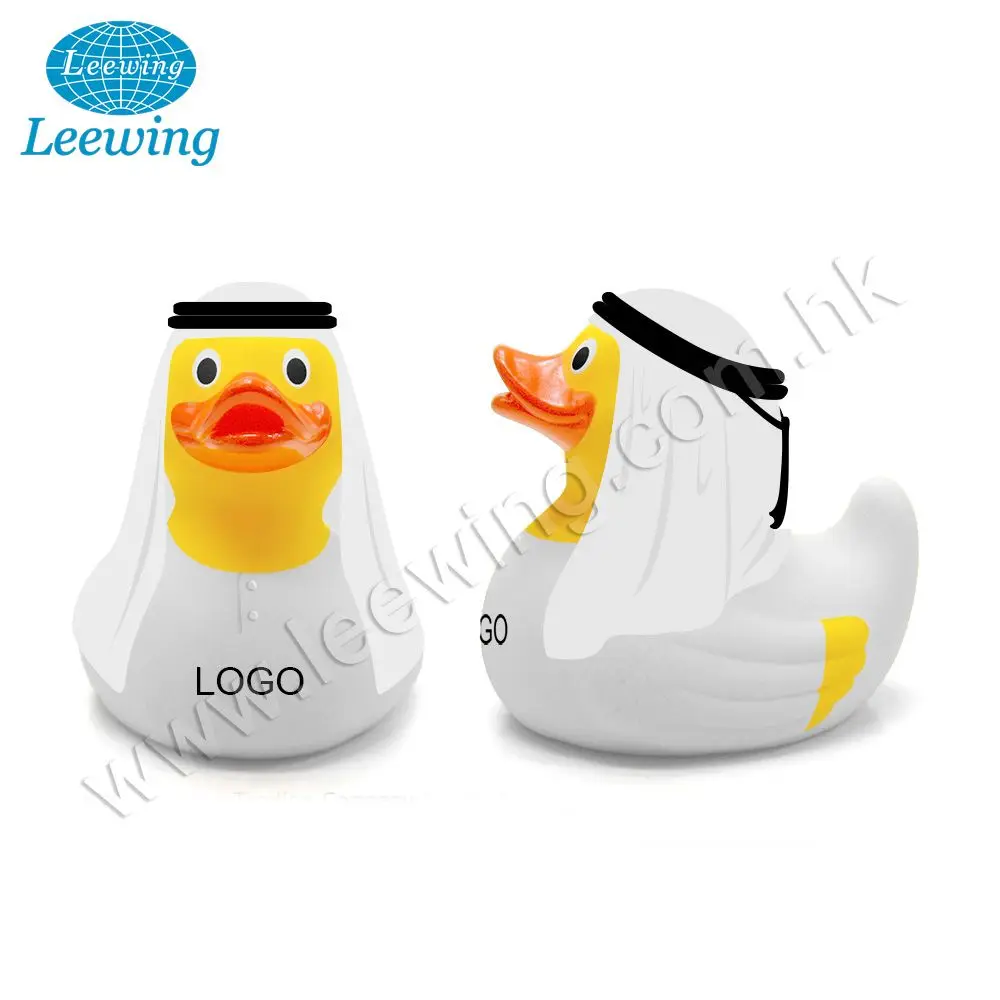Classic Promotional Country Costume Omani Cap Yellow Rubber Bath Duck