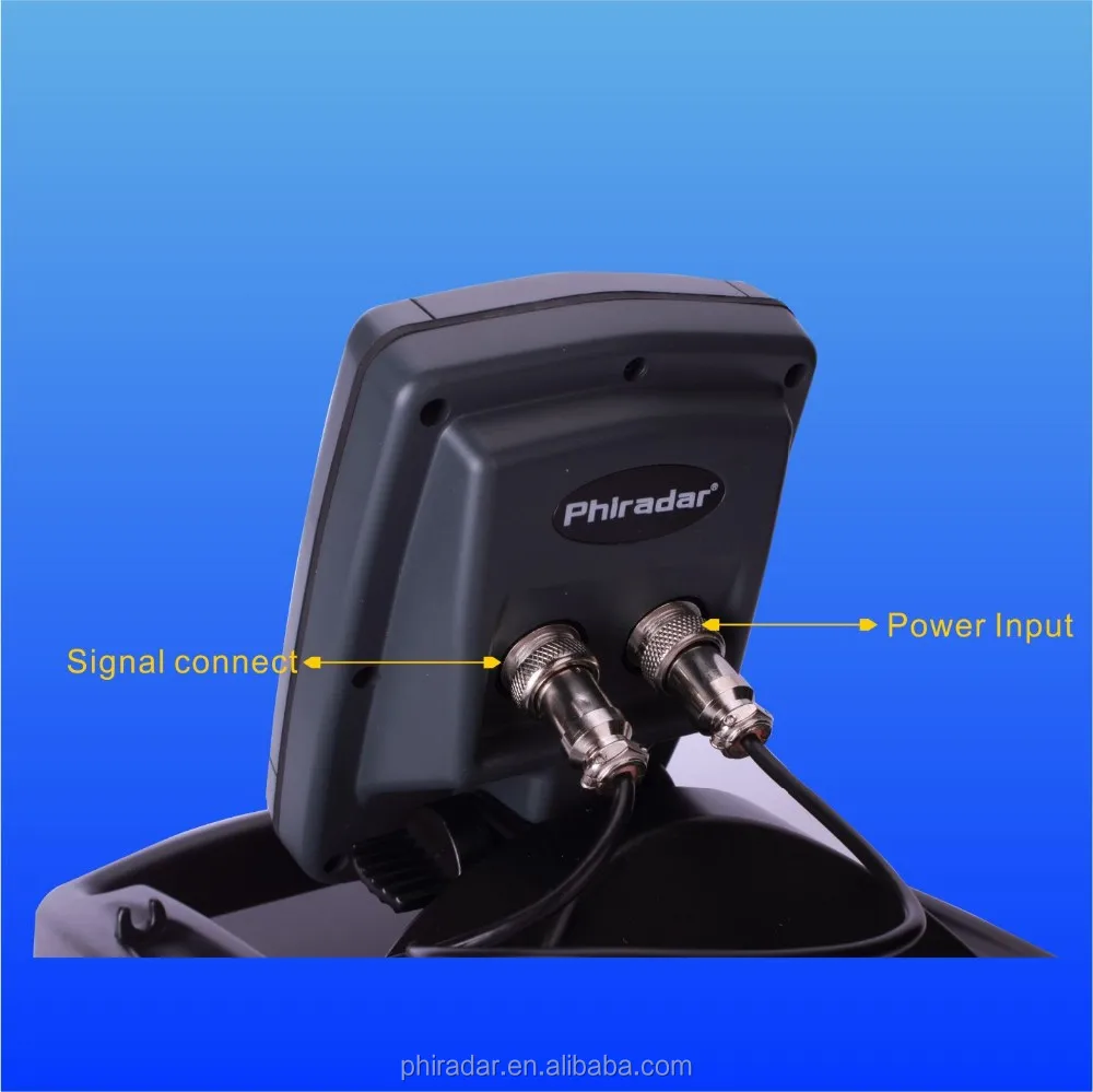 HD carp fishing sonar fish detector, echo sounder and fish finder