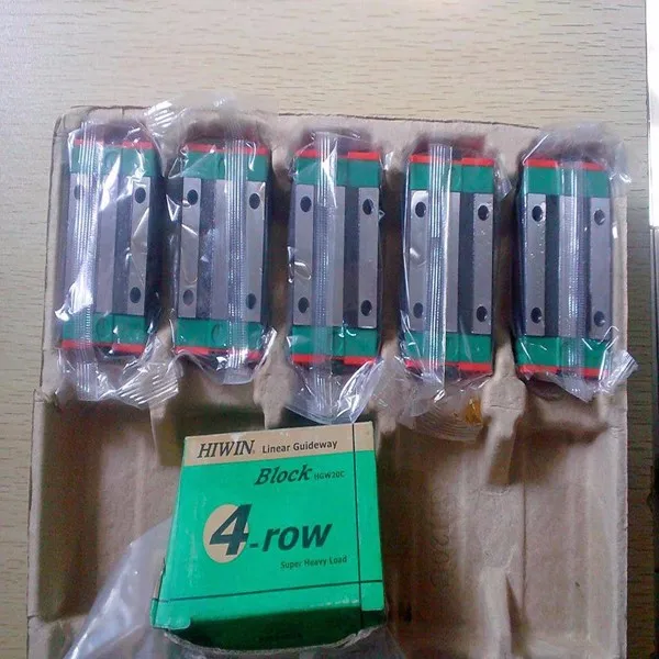Taiwan Linear Guide Bearing Slide Block HIWIN HGW25CC Linear Motion Guide