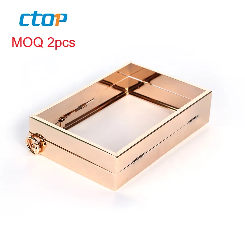 China new design product handbag wholesale clutch bag frames metal frame purse purse clasp frame