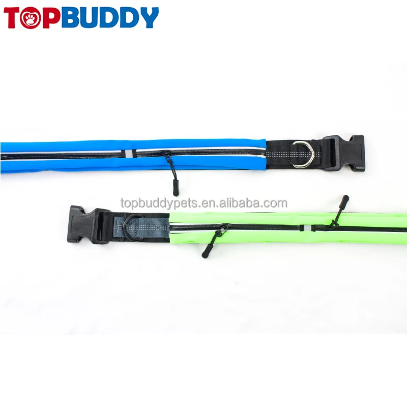 Running leash waterproof Waist belt Hands Free Dog Lead