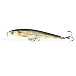 Wholesale Fishing Minnow baits with Strong Treble Hooks,  Handmade Fishing Lure Fishing Tackle
