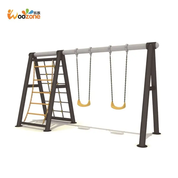 safety nylon rope kids outdoor swings children square net swing