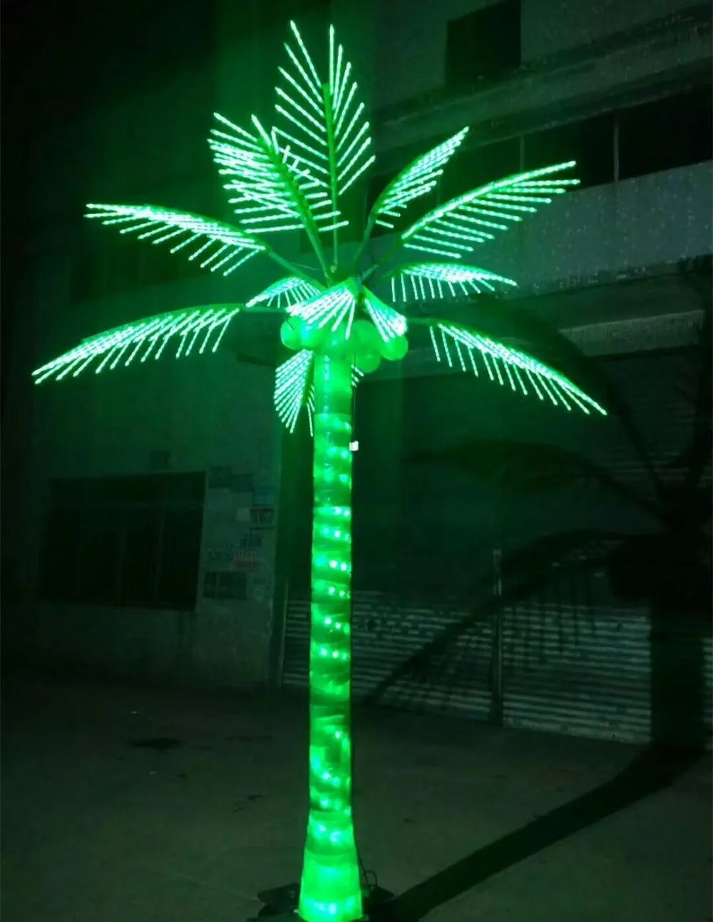 led indoor palm tree
