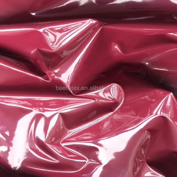 global leather manufacturer mirror leather for clothes