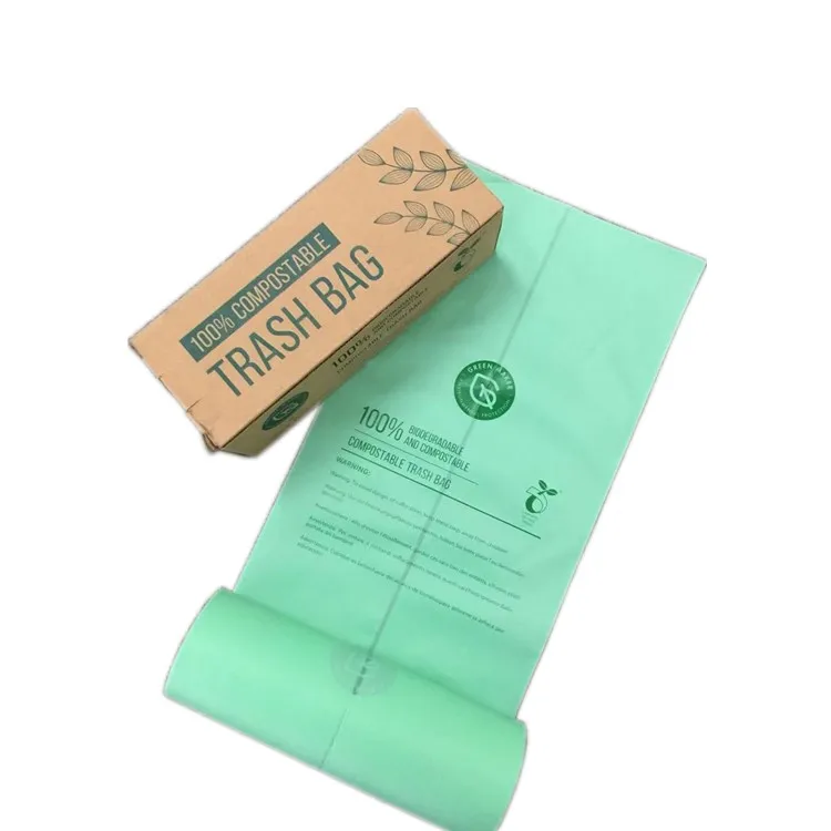 
13 gallon disposable compostable biodegradable trash rubbish bags 