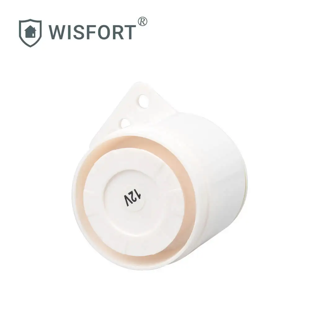 Громкий звук DC 12 В в крытый сирена прочный проводной мини рог сирена