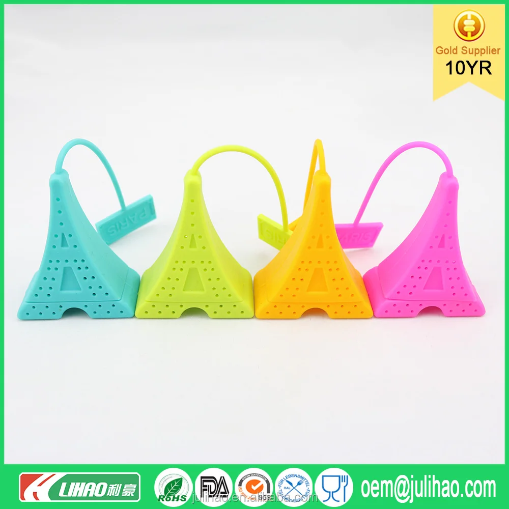 High-End Tube-Cup Coffee Filter Silicone Tea Infuser Strainer Tea Filter