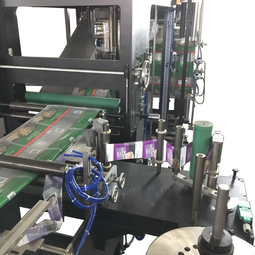 Eight side sealing bag making machine eight side seal bag standing pouch bag making machine zipper pouch making machine