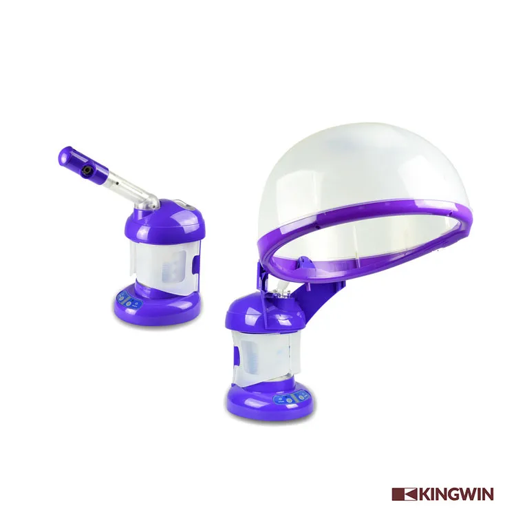 portable 2 in 1 salon face and hair ozone machine equipment steamer