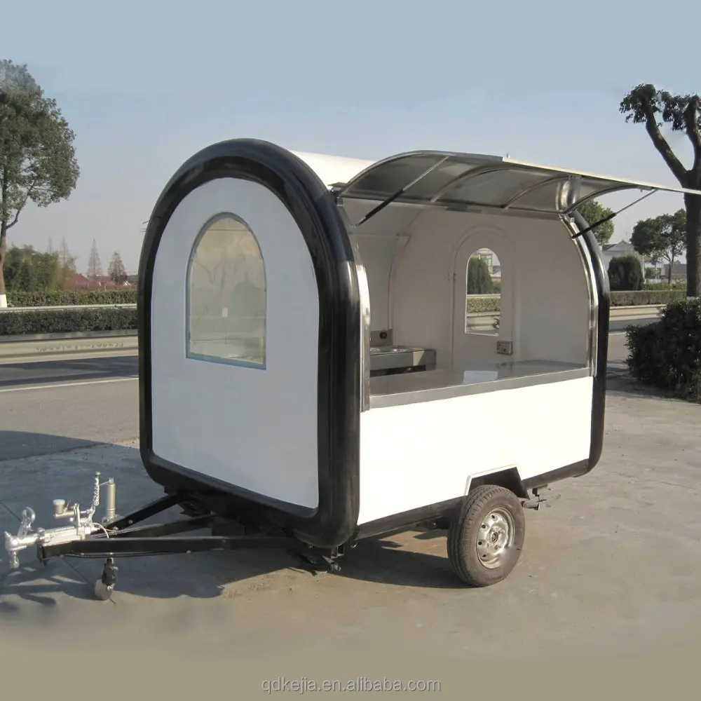 
Mini Mobile Deep Fryer Fast Food Cart Trailer USA Standard 