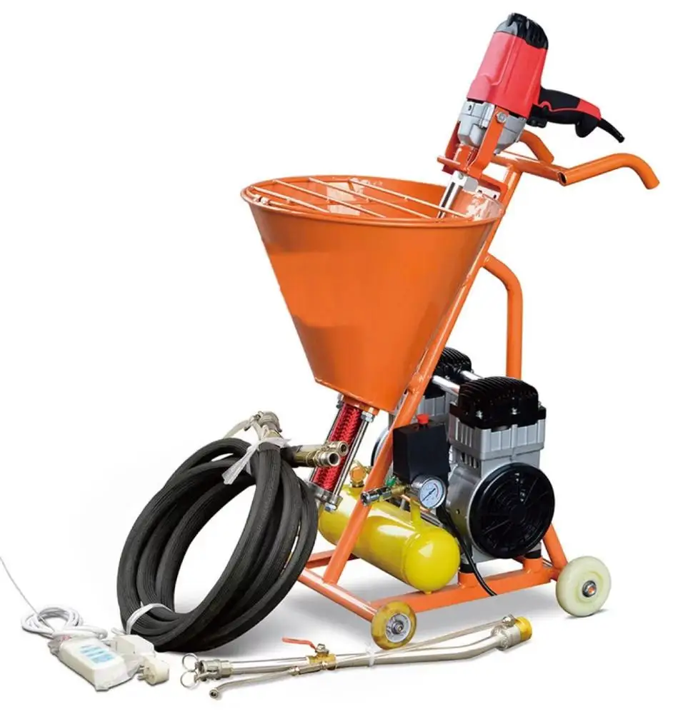 Professional portable electric putty spraying machine mortar sprayer