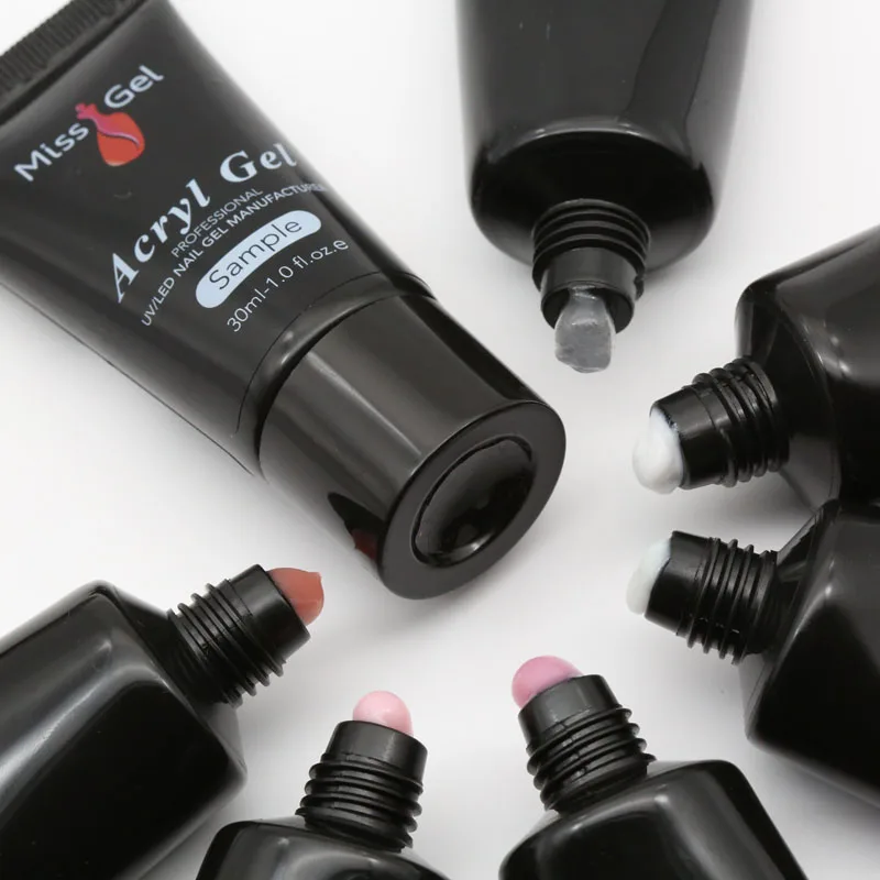 
Missgel 30ml acrylic builder gel french effect uv/led acryl gel acrylic powder gel for extension 