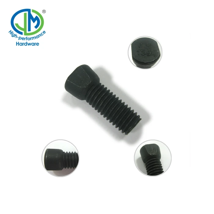Класс 8,8, 10,9, 12,9 черный оксид углеродистой стали 5/8 дюйма специальный плуг болт 7/16-14 болт с плоской головкой плуг гусеничный болт