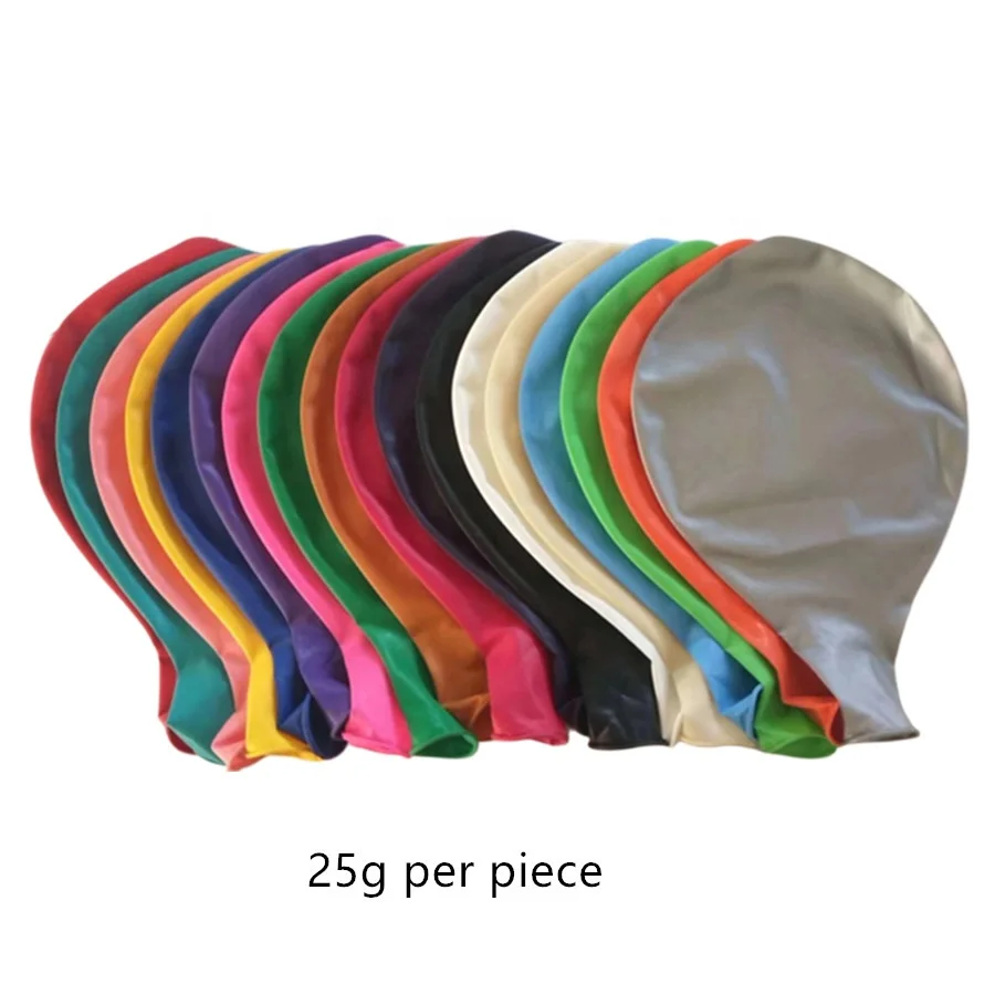 Giant large inflatable 36 inch multi color party latex balloons