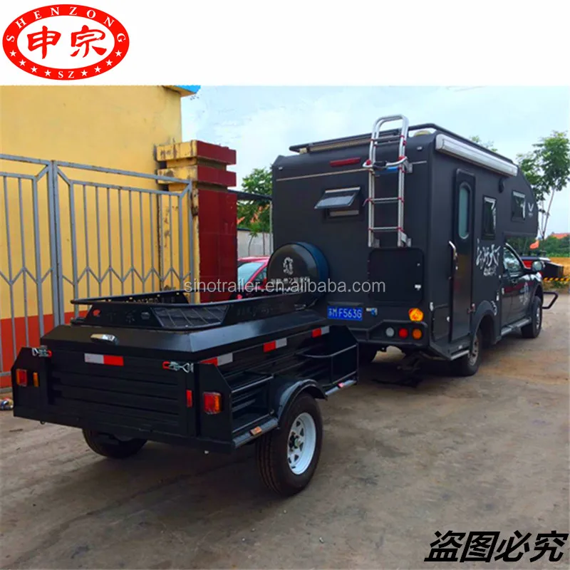 small car camping box cargo trailer for sale