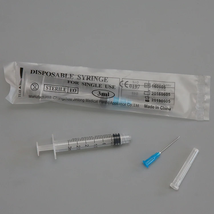jiangsu best medical product 5ml syringe from jinlong plastic