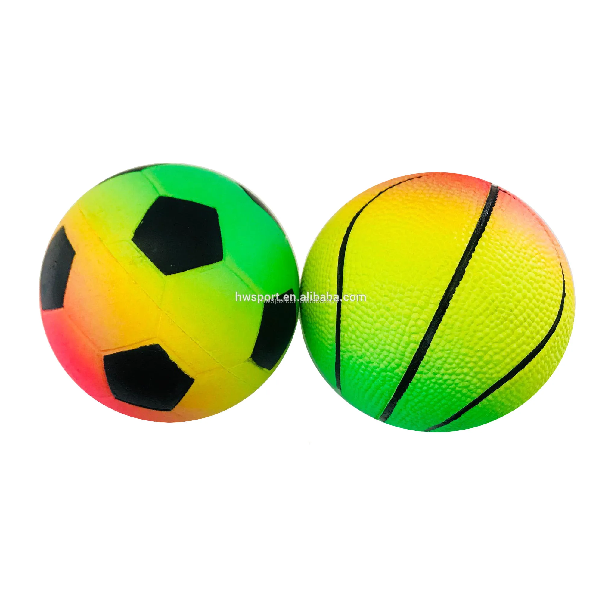 2024 New High Quality High Density Rubber Yoga Balls Professional Deep Muscle Therapy Exercise Balls With Logo Printed