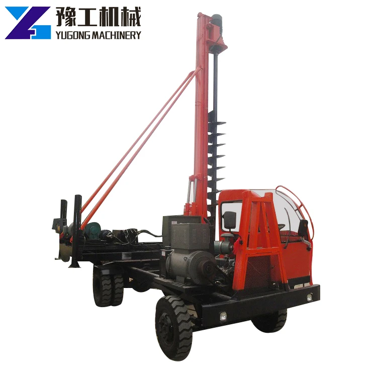 
Safety assured drilling machine mounted tractor Pile Driver for large commercial projects 