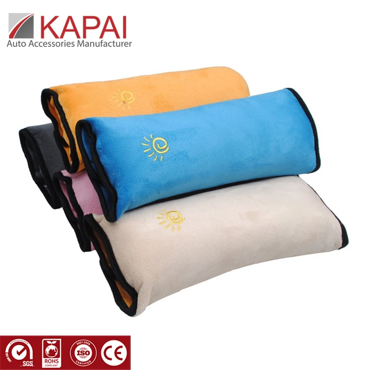 Детские автомобильные ремни безопасности, подушка, Защита плеч, подушка, постельное белье, мягкая подушка для сна