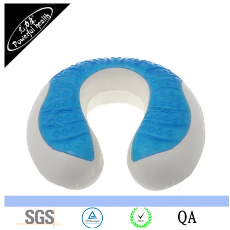 Cooling Rest Memory Foam U- Shape Neck Pillow Customized Logo Smart Cervical Pillow for Sleeping