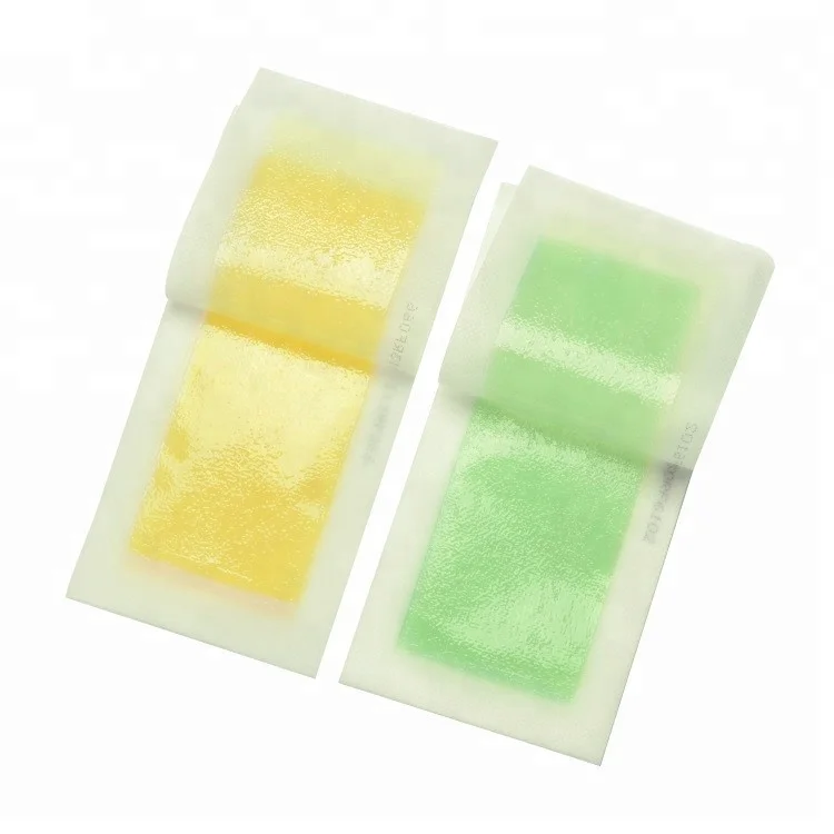 Бумага для удаления волос, Нетканая Депиляционная прозрачная Восковая бумага