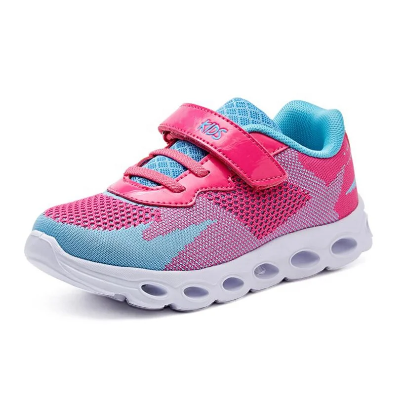2024 new stylish girls running shoes oem children kids sports shoes