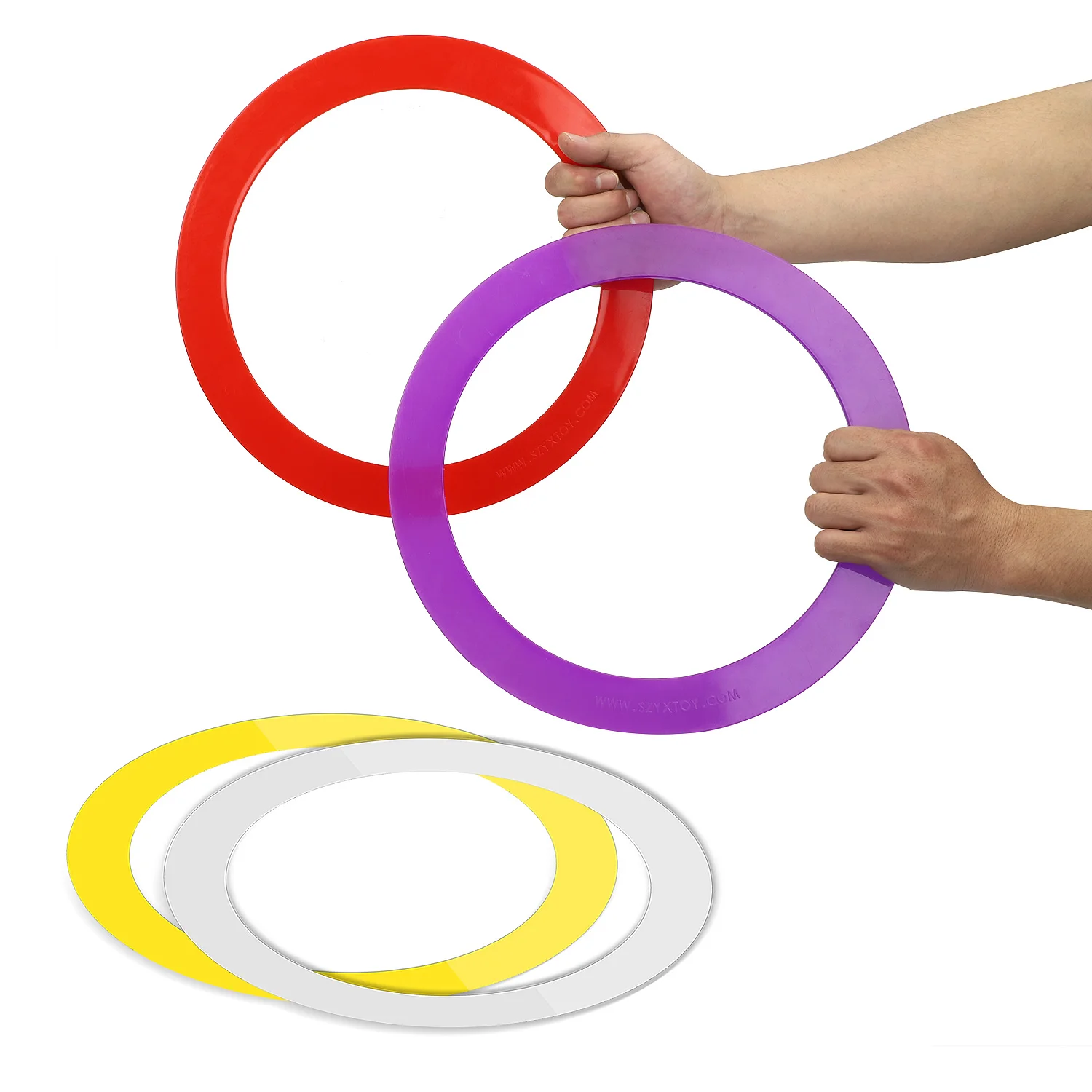 Performing props juggling rings factory direct sale