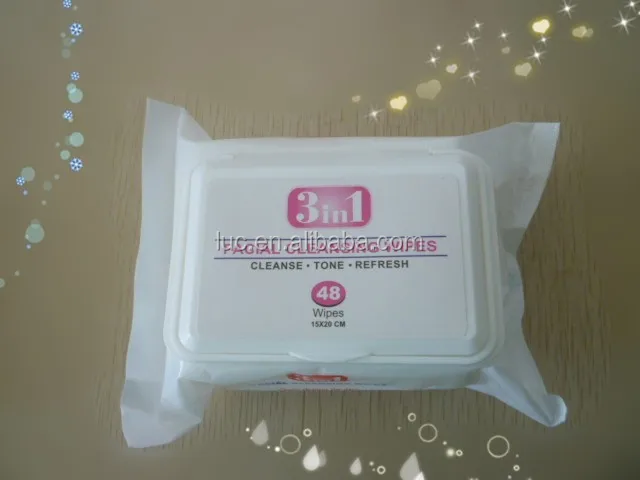 2014 Горячая Распродажа макияжные чистящие салфетки