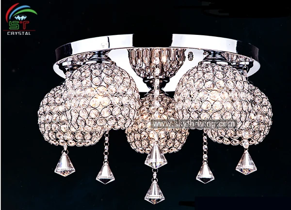 crystal ceiling hanging led lighting
