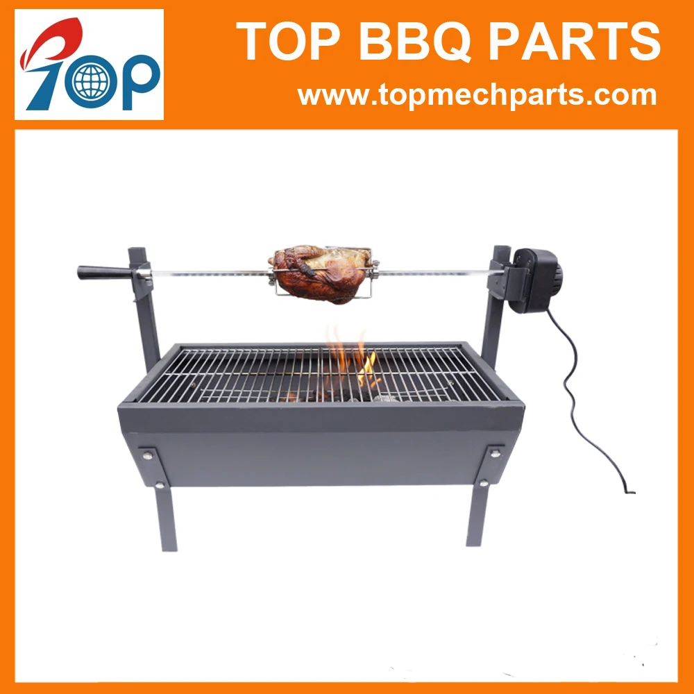 BBQ Grills Chicken Meat Electric Rotisserie Motor with Light