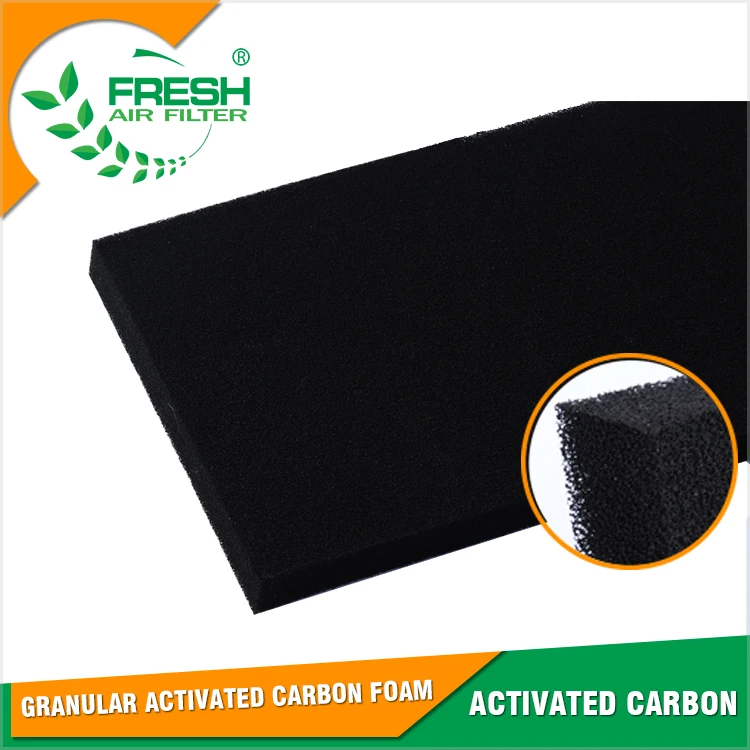FRS-ACM-002 гранулированный активированный уголь пена фильтра (производителя)