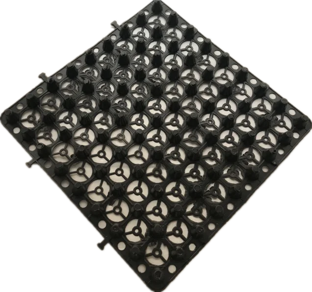 
Roof garden waterproof plastic drainage mat system 
