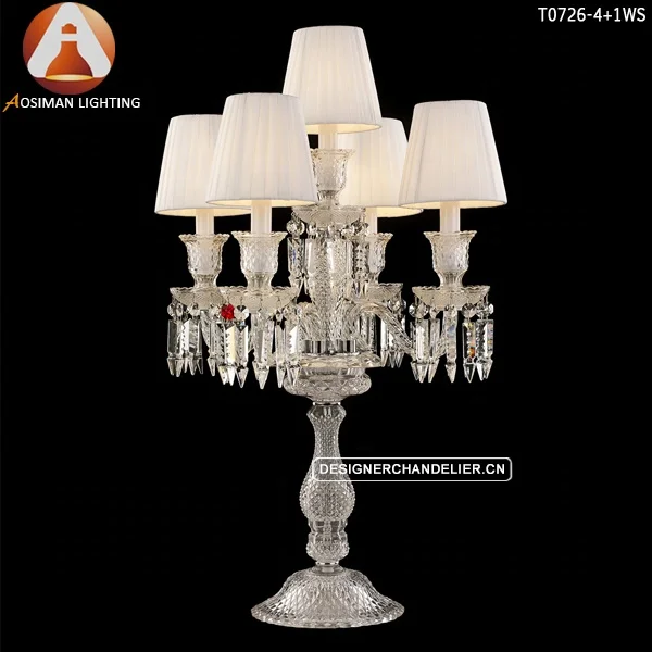 Baccarat Crystal Candelabra 5 Candle