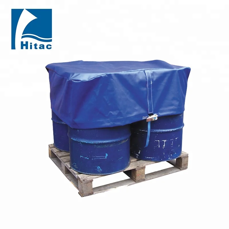 Waterproof PVC coated zipper pallet cover