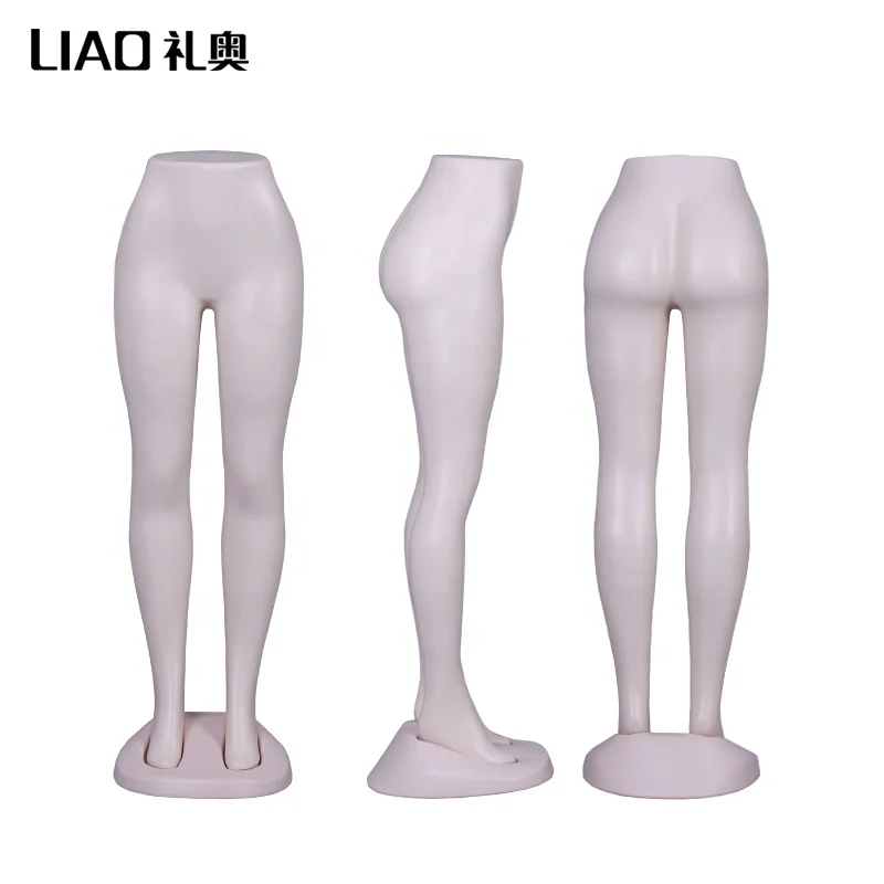 
Cheap plastic lower body female mannequin half body dummy torso for sale 