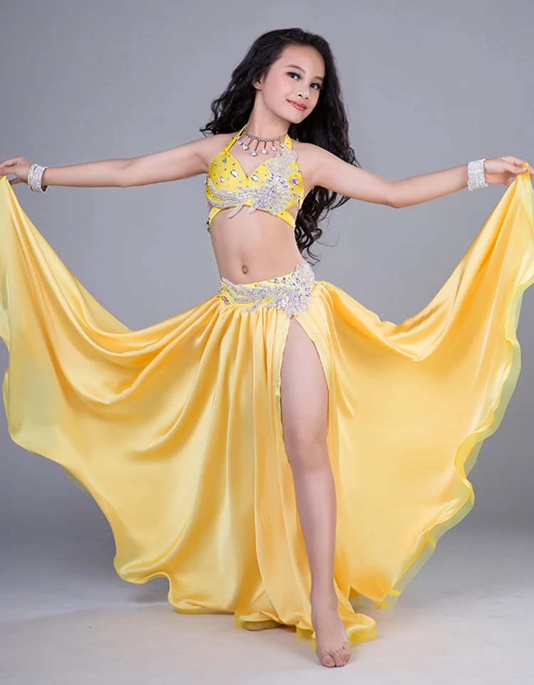 
RT188 Wuchieal Spandex and Satin Indian Belly Dance Girl Sex Costume 