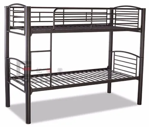 Steel Pipe Durable College Student Dormitory Iron Bunk Bed Double Layer Bed