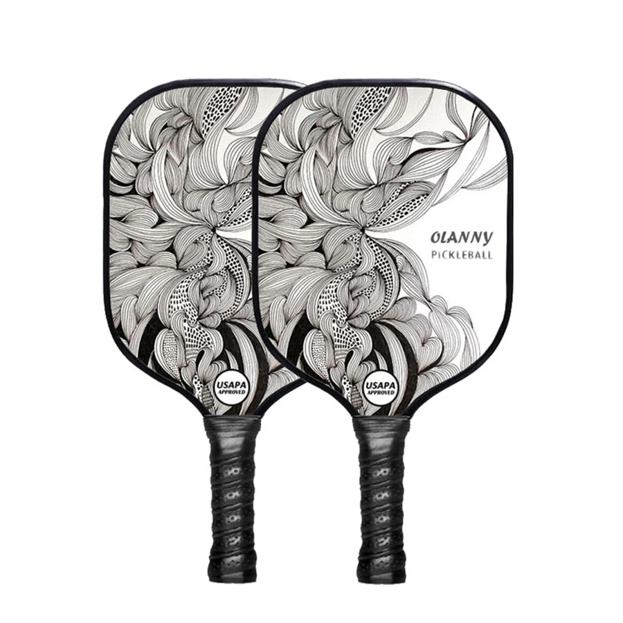 
new design polymer honeycomb core graphite premium pickleball paddle 