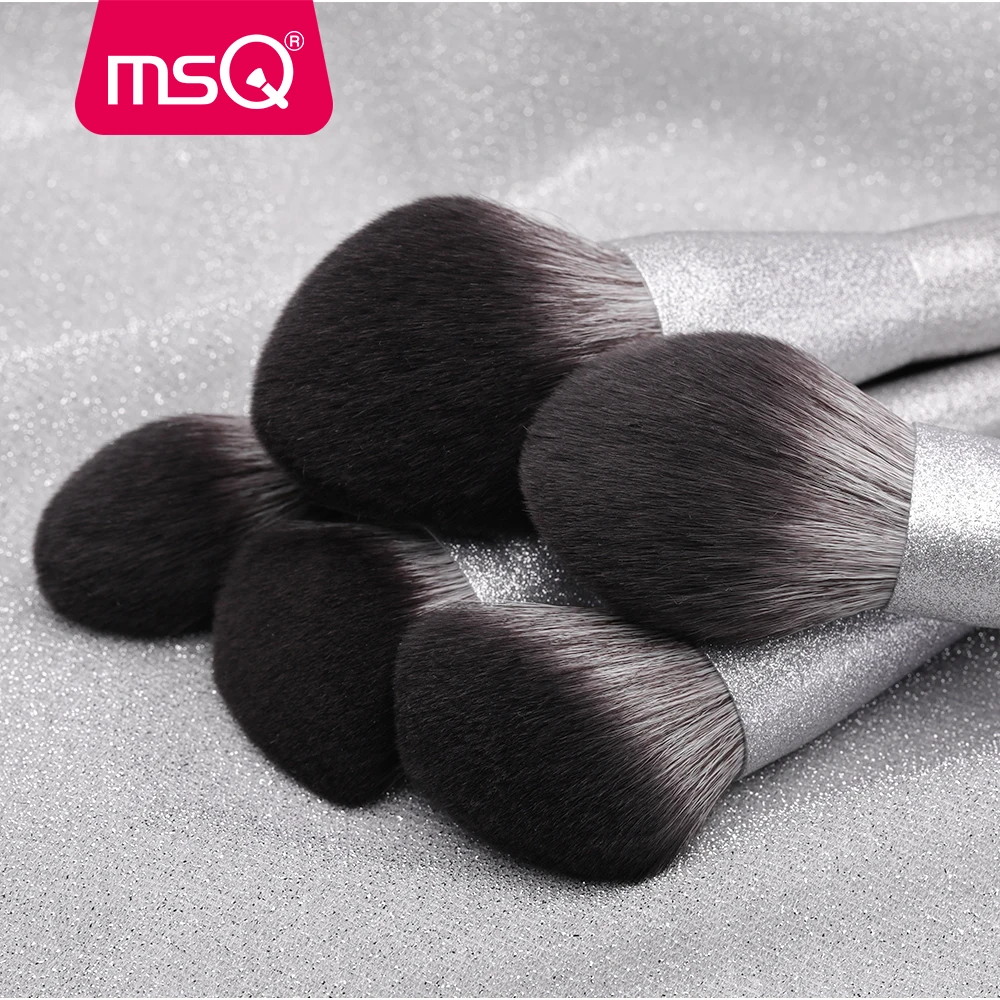 MSQ SILVER FOX 13pcs makeup brushes Luxury collective set cosmetics case