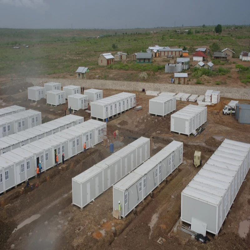 CYMB Portable prefab house with expandable container