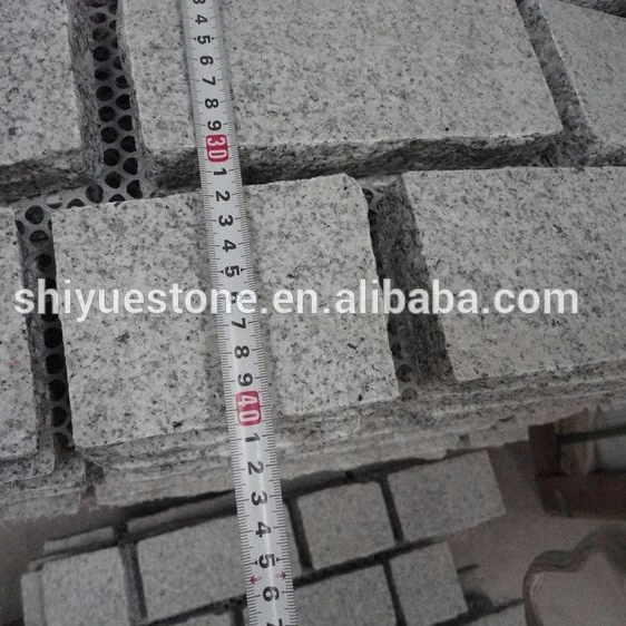 Light Grey Granite Paving Stone With Wire Mesh