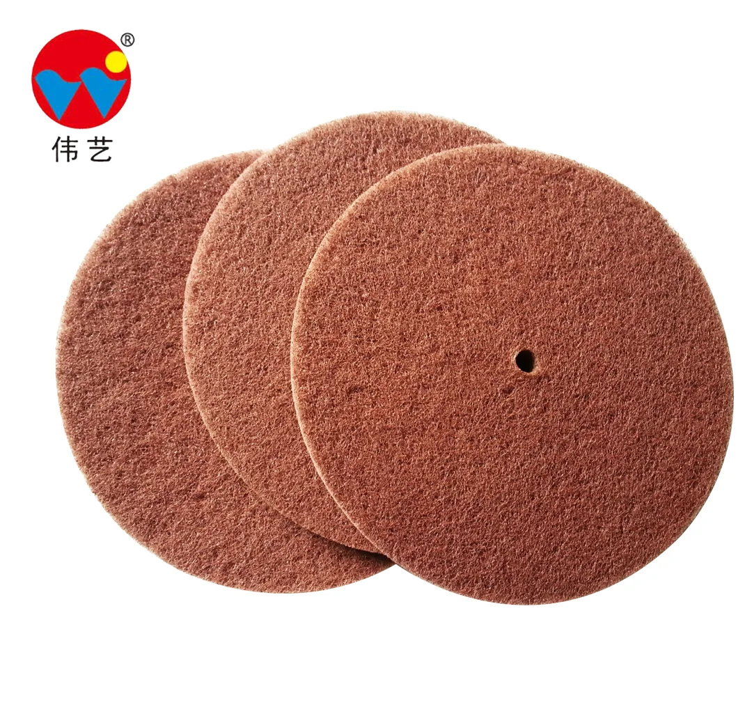WEIYI maroon nylon polishing wheel