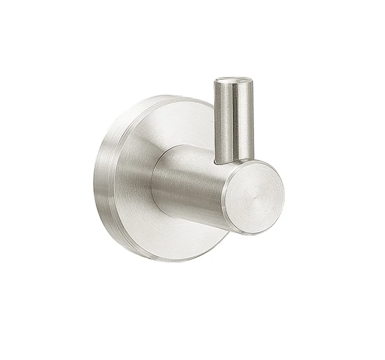 
Stainless steel bathroom single robe hook 
