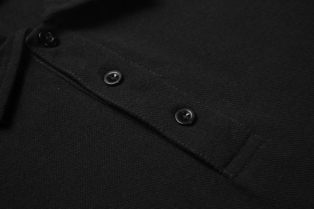 Mens Formal Office Working Shirt Short Sleeve Cotton Polyester Sport Breathable Polo Shirts